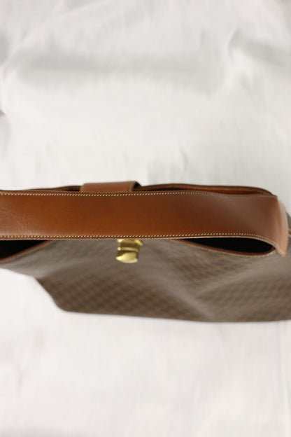 Celine Macadam One shoulder Brown Bag