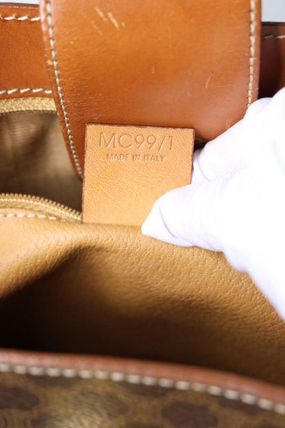 Celine Macadam One shoulder Brown Bag