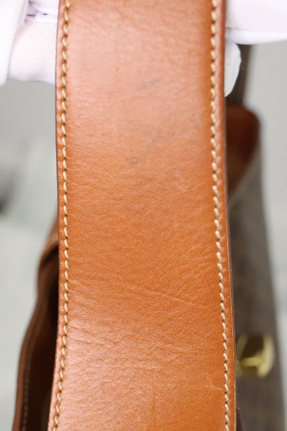 Celine Macadam One shoulder Brown Bag
