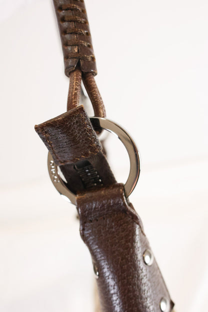 Gucci Ring Handle Zip Hobo One Shoulder bag