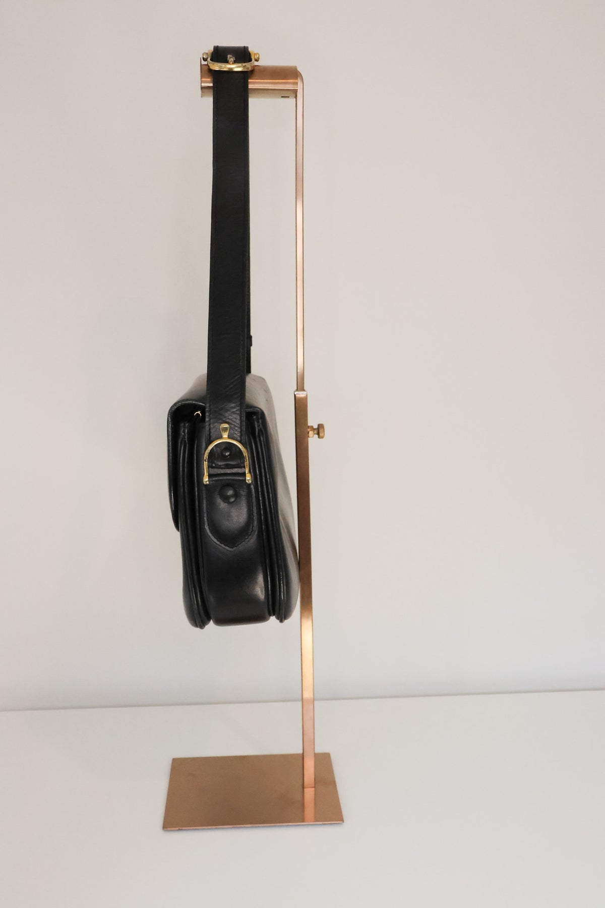 Celine Box Calf Leather with Carriage Hardware – Black