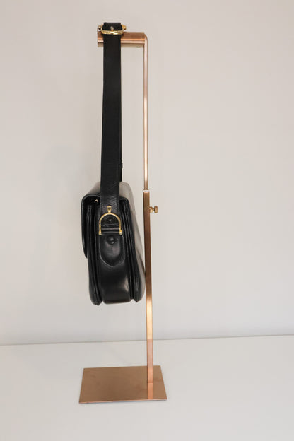 Celine Box Calf Leather with Carriage Hardware – Black