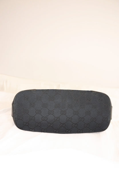 Gucci GG Canvas One-Shoulder Bag – Black