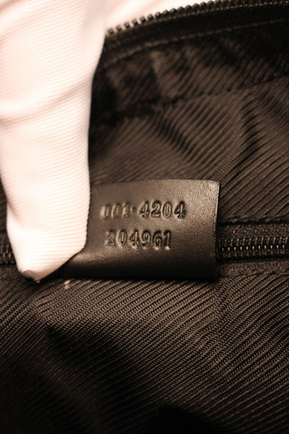 Gucci GG Canvas One-Shoulder Bag – Black