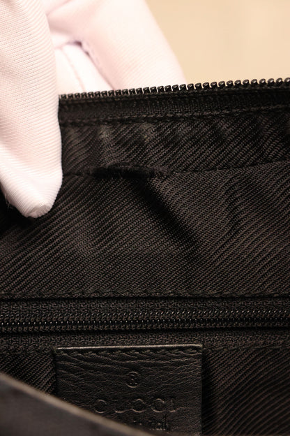 Gucci GG Canvas One-Shoulder Bag – Black