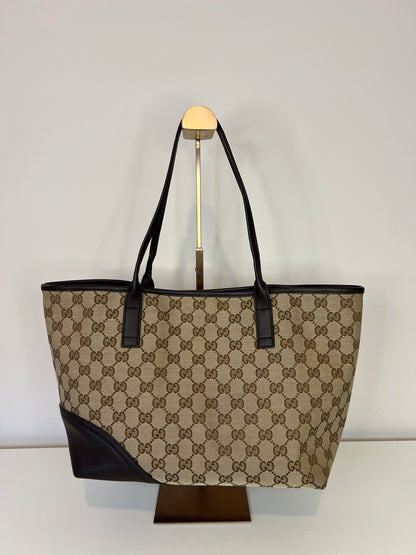 Gucci GG Canvas & Leather Tote bag