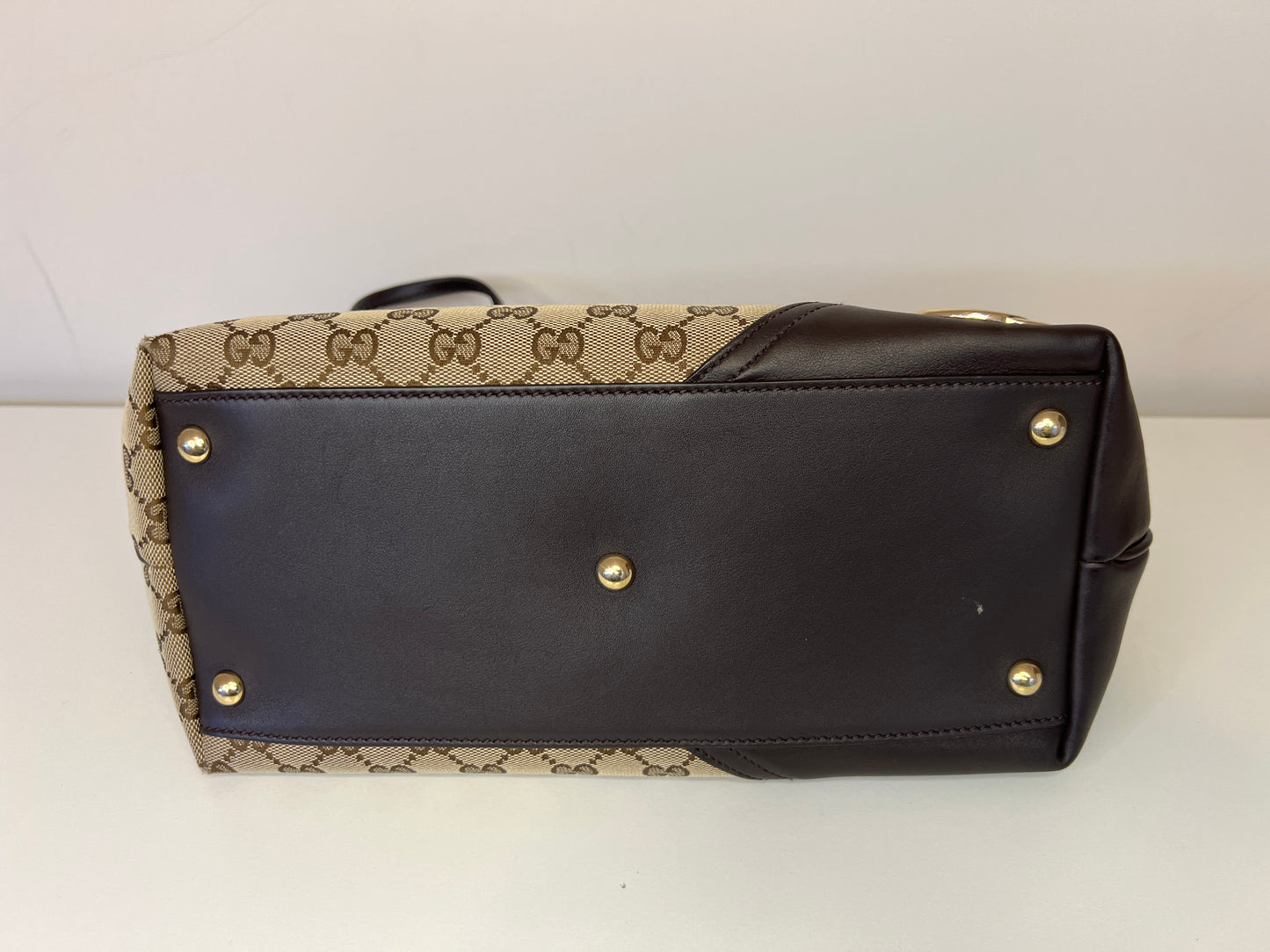 Gucci GG Canvas & Leather Tote bag