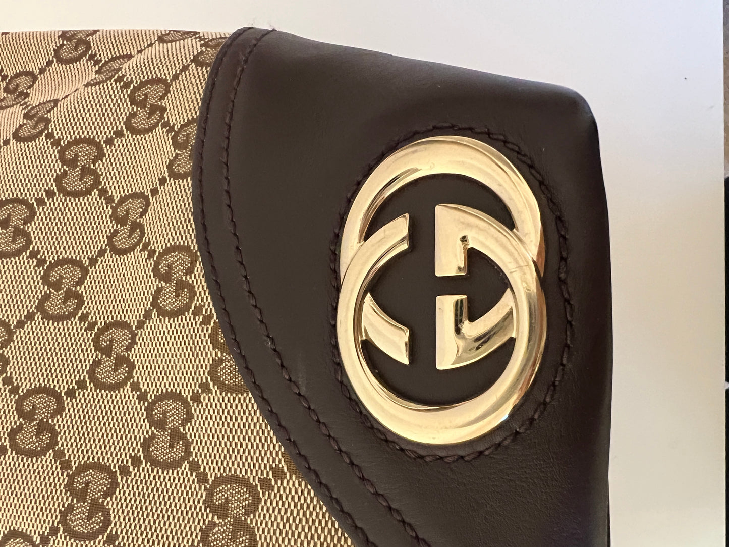 Gucci GG Canvas & Leather Tote bag