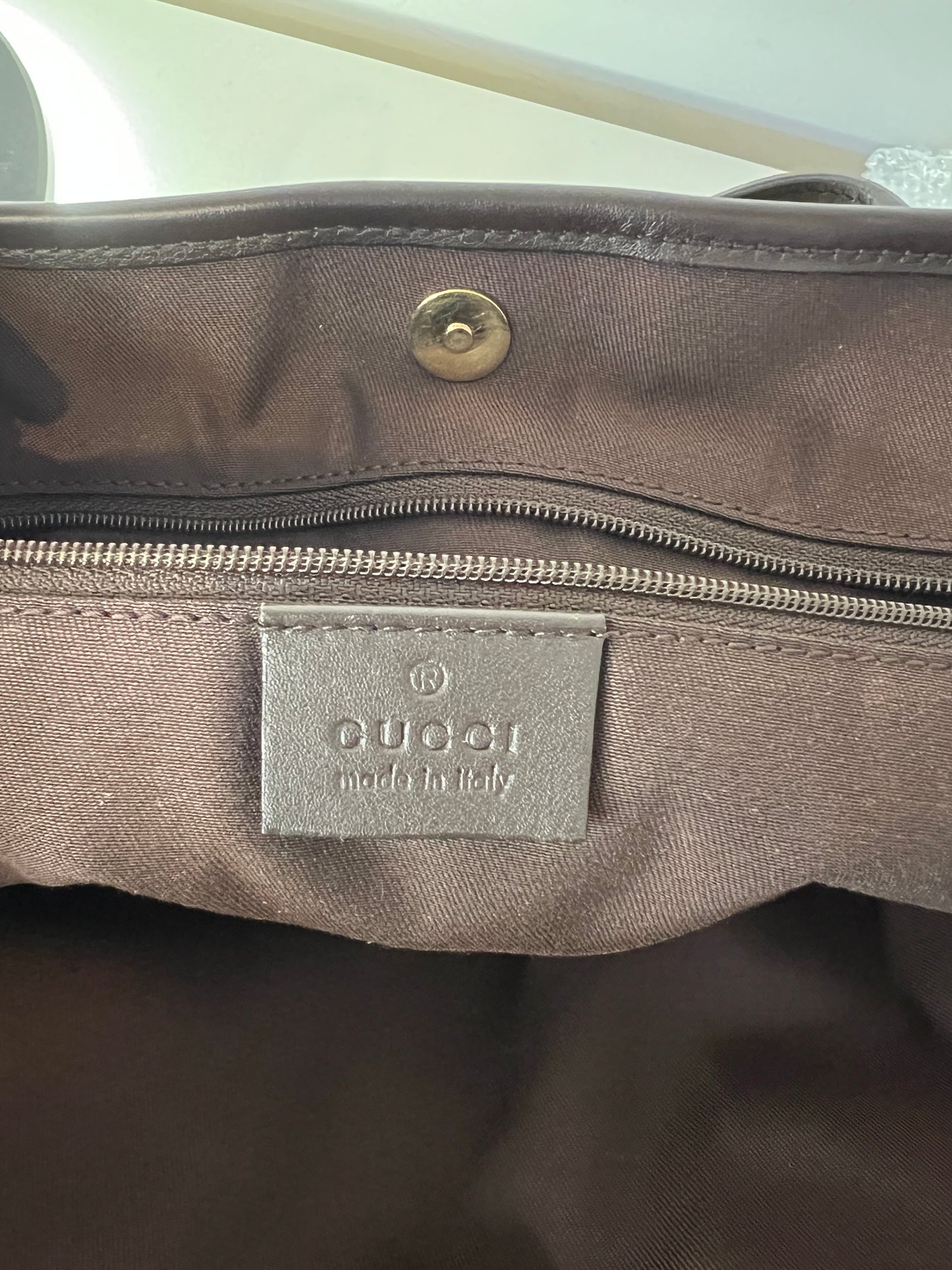 Gucci GG Canvas & Leather Tote bag